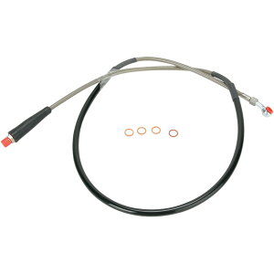 �yUSA�݌ɂ���z ���[�X���[�V���O MOOSE RACING �u���[�L�z�[�X �t�����g 05�N-09�N RM85 �X�e�����X MS01-1035 JP�X