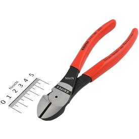 【即納】 クニペックス KNIPEX 強力型斜ニッパー(硬線用) 7401-180-KP JP店