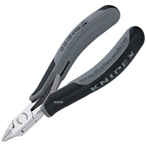 【メーカー在庫あり】 クニペックス KNIPEX 超硬刃エレクトロニクスニッパー 7732-120HESD-KP JP店