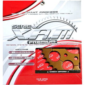 ザム XAM リア スプロケット プレミアム 520/47T RM250、RM125 アルミ ハードアルマイト A4301R47 JP店