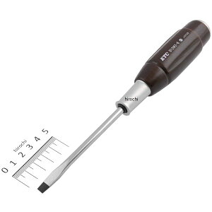 【メーカー在庫あり】 KTC 京都機械工具 木柄ドライバ マイナス貫通タイプ 6mm幅 D12M2-6-KC JP店