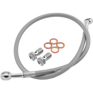 【USA在庫あり】 グッドリッジ GOODRIDGE ブレーキホース リア 97年-07年 CR500R、CR250R、CR125R ステンレス G61101 JP