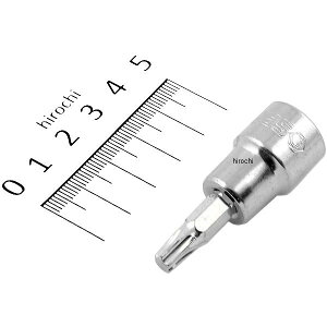 �y���[�J�[�݌ɂ���z �G�X�R ESCO 3/8"sqxT30 TORX�r�b�g�\�P�b�g 000012251442 JP�X