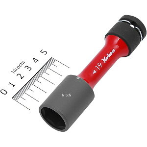 �y���[�J�[�݌ɂ���z �R�[�P�� Ko-ken 1/2�C���`sq �z�C�[���i�b�g�p�����C���p�N�g�\�P�b�g �S��110mm 19mm 14145PM.110-19 JP�X