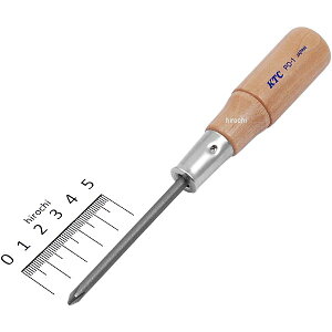 【メーカー在庫あり】 KTC 京都機械工具 木柄ドライバ クロス貫通タイプ #1プラス PD-1-KC JP店