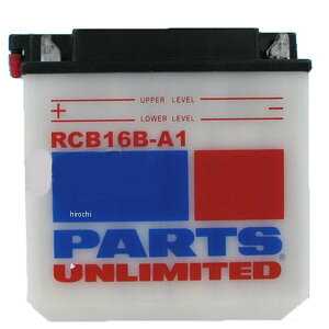 �yUSA�݌ɂ���z �p�[�c�A�����~�e�b�h Parts Unlimited �t�� �ϋv�o�b�e���[ �J���^ 12V YB16BA1 RCB16B-A1 JP�X