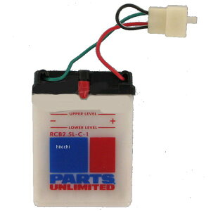 �yUSA�݌ɂ���z �p�[�c�A�����~�e�b�h Parts Unlimited �t�� �ϋv�o�b�e���[ �J���^ 12V YB2.5L-C-1 RCB25LC-1 JP�X