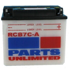 【USA在庫あり】 パーツアンリミテッド Parts Unlimited 液別 耐久バッテリー 開放型 12V YB7C-A RCB7CA JP店