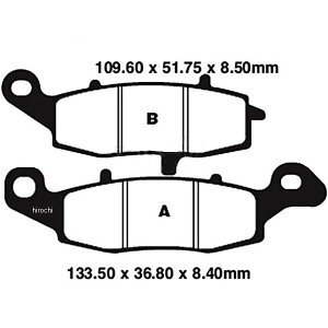 �yUSA�݌ɂ���z EBC �C�[�r�[�V�[ �u���[�L�p�b�h �t�����g 98�N-08�N GSX750�AEX650 (EX-Performance �V���^�[�h) 1721-0849 JP�X