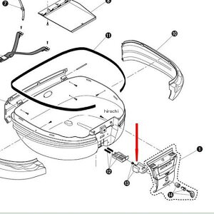y[J[݌ɂz Wr GIVI mL[P[Xp {^+XvO (TECH) Z206NR E55p 74476 JPX