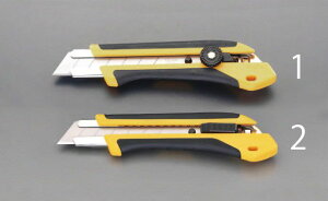 【メーカー在庫あり】 エスコ ESCO 185mm カッターナイフ(ソフトグリップ) 000012086397 JP店