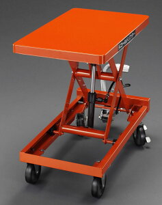 �y���[�J�[�݌ɂ���z �G�X�R ESCO 350x 570mm/120kg �e�[�u�����t�g(�n���h����) 000012261231 JP