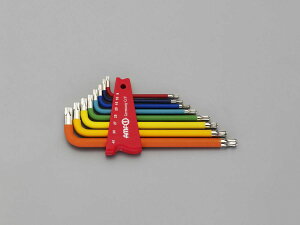 �y���[�J�[�݌ɂ���z �G�X�R ESCO 8�{�g Ball Torx �L�[�����`(�}���`�J���[) 000012222044 JP�X