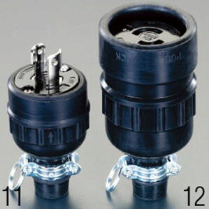 �y���[�J�[�݌ɂ���z �G�X�R ESCO AC250V/20A �h���^�R�l�N�^�[ 2P 000012201751 JP�X