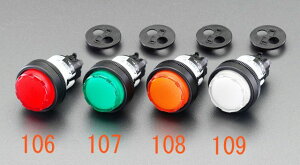 �y���[�J�[�݌ɂ���z �G�X�R ESCO AC/DC24V LED�\���� �� 000012091340 JP