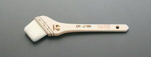 【メーカー在庫あり】 エスコ(ESCO) 24mm 水性塗料用薄口刷毛 000012077042 JP
