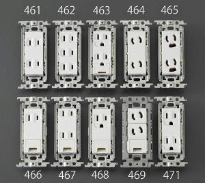 �y���[�J�[�݌ɂ���z �G�X�R ESCO 125V/15A �����R���Z���g(2��/�ڒn�t) EA940CD-471 JP�X