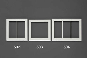 �y���[�J�[�݌ɂ���z �G�X�R ESCO [2�A�p] �X�C�b�`�v���[�g(���^����) EA940CD-502 JP�X