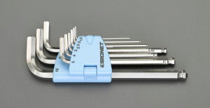 �y���[�J�[�݌ɂ���z �G�X�R ESCO 1.5- 10mm/9�{�g [Ball Hex]�L�[�����` EA573SV JP�X