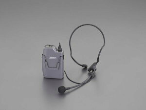 �y���[�J�[�݌ɂ���z EA763CF-6A �G�X�R ESCO [�P3x1�{] ���C�����X�}�C�N(�w�b�h�Z�b�g�^)