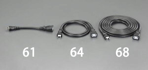y[J[݌ɂz GXR ESCO AC125V/15Ax0.3m R[h(~ߌ^) EA815GA-62 JPX