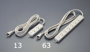 y[J[݌ɂz GXR ESCO AC125V/15Ax 3m ^bv(2EA[XE}Olbgt) EA815GK-13 JPX