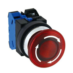 �y���[�J�[�݌ɂ���z �G�X�R ESCO AC/DC24V �����{�^���X�C�b�`(LED�ƌ���^/��) EA940DA-83A JP�X