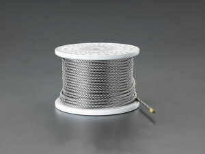 【メーカー在庫あり】 6mmx50m ハンドウィンチ用ワイヤーロープ EA628SC-16 JP店