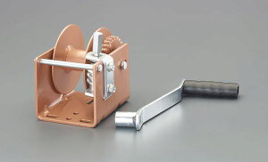 【メーカー在庫あり】 681kg ハンドウィンチ(ウォームギア/脱着式 EA989RD-31 JP店