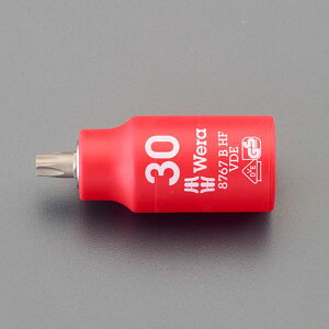 【メーカー在庫あり】 エスコ ESCO 3/8インチDRxT40 TORX絶縁ビットソケット 000012332433 JP店
