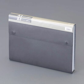 【メーカー在庫あり】 エスコ ESCO A4/240x330x33mm ドキュメントバッグ(ブラック) 000012336108 JP店