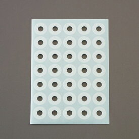 【メーカー在庫あり】 エスコ ESCO パンチ穴補強ラベル (80シート/2800片) 000012336328 JP店