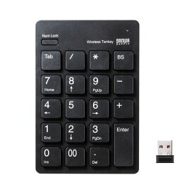 【メーカー在庫あり】 エスコ ESCO 83x122x20mm ワイヤレステンキーボード(黒) 000012336926 JP店