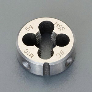�y���[�J�[�݌ɂ���z �G�X�R ESCO M10x 1.5�^ 25mm �ۃ_�C�X�i���ځ^HSS�j EA829JG-10 JP�X