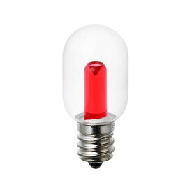【メーカー在庫あり】 エスコ ESCO AC100V/0.5W/E12 電球 (LED/ナツメ球/赤) EA758ZM-91 JP店