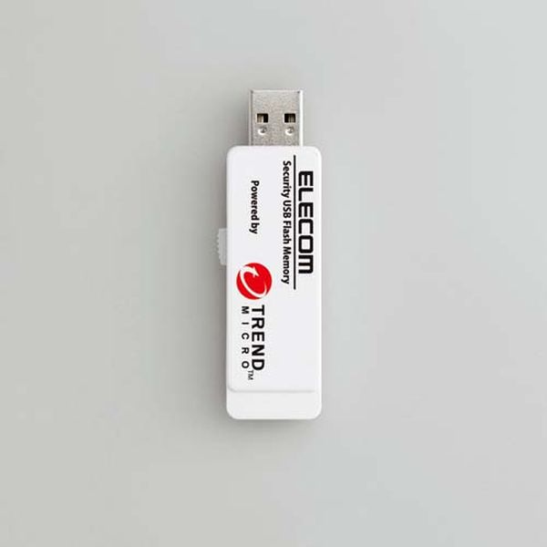 エスコ ESCO 4GB USBメモリー (ウイルス対策ソフト搭載 1年) EA759GV