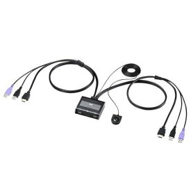 【メーカー在庫あり】 エスコ ESCO パソコン自動切替器 (HDMI/手元スイッチ付/2：1) EA764AE-78 JP店