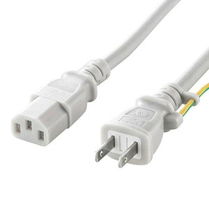 �y���[�J�[�݌ɂ���z �G�X�R ESCO 125V/7Ax4m �d���R�[�h (�R���Z���g-PC�ڑ��p/��) EA764CD-43 JP�X