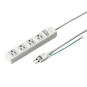�y���[�J�[�݌ɂ���z �G�X�R ESCO AC125V/15Ax2.5m �^�b�v (4��/3P/�ꊇ�X�C�b�`�t) EA815GM-275 JP�X