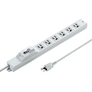 �y���[�J�[�݌ɂ���z �G�X�R ESCO AC125V/15Ax1m �^�b�v (6��/3P/���S�u���[�J�[) EA815GM-351 JP�X