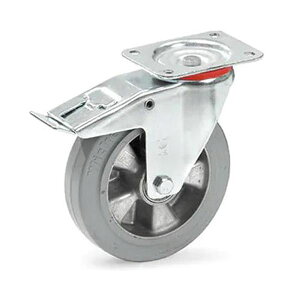 �y���[�J�[�݌ɂ���z �G�X�R ESCO 200mm �L���X�^�[ (���݋���/�e���^�C��/�u���[�L�t) EA986CL-200 JP�X