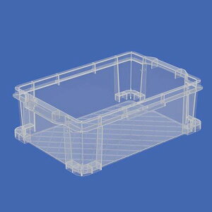 �y���[�J�[�݌ɂ���z �G�X�R ESCO 430x286x143mm/12.8L ���[�{�b�N�X(����) EA506LF-4 JP�X