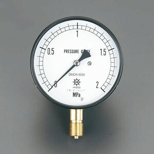 �y���[�J�[�݌ɂ���z �G�X�R ESCO G 3/8�C���`/100mm/0-6.0MPa ���͌v EA729DF-60 JP�X
