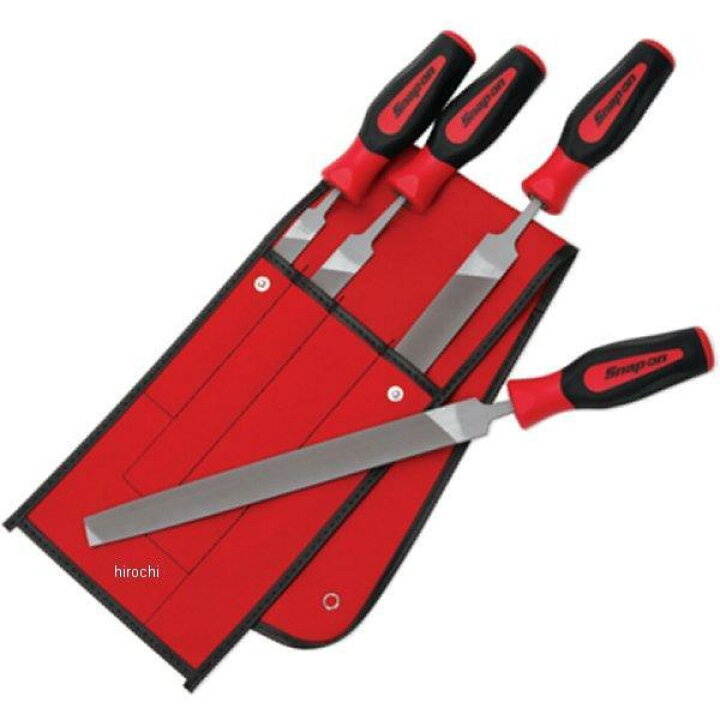 楽天市場】スナップオン Snap-on 粗目ミルやすり レッド 4個 