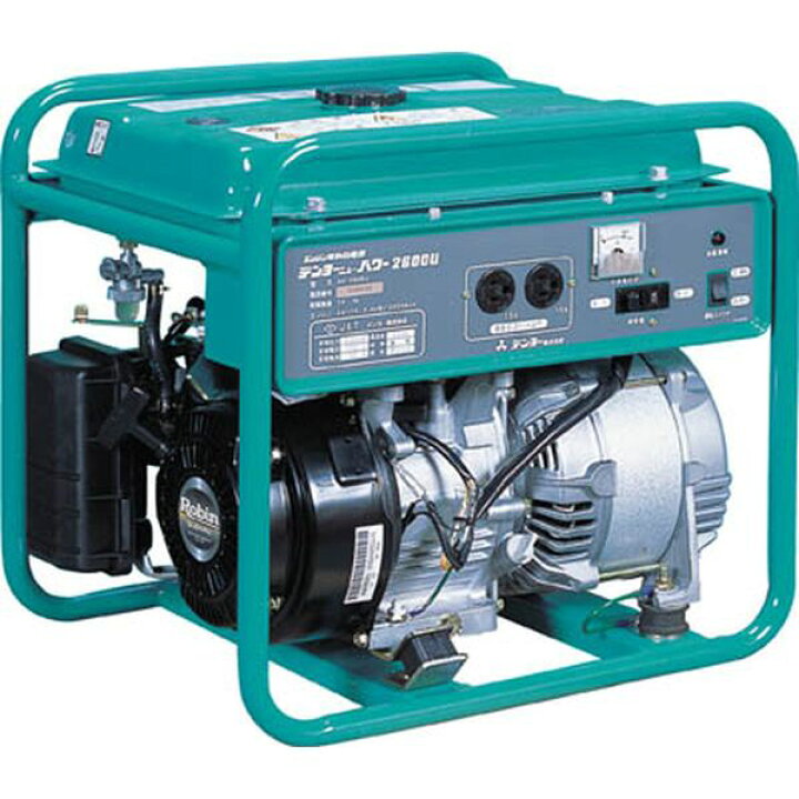 楽天市場】GA2606U2 デンヨー(株) デンヨー 小型ガソリンタイプ発電機 