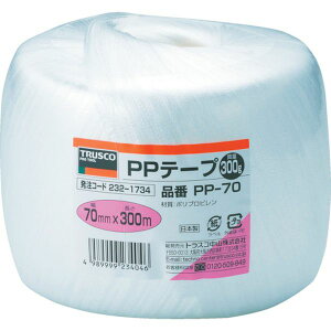 y[J[݌ɂz PP70 gXRR() TRUSCO PPe[v 70mmX300m  PP-70 JPX