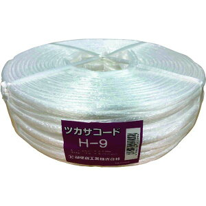 【メーカー在庫あり】 H9 司化成工業(株) ツカサ PP周面融着縄(ツカサコード)H-9 H-20 JP店