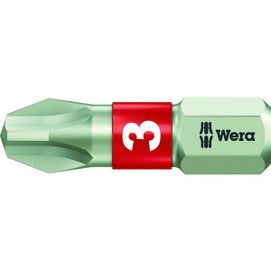 �y���[�J�[�݌ɂ���z Wera�� Wera 3851/1 �X�e�����X�g�[�V�����r�b�g �v���X3X25 071012 JP�X