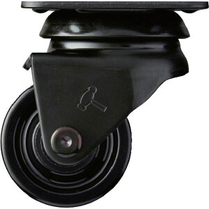 【メーカー在庫あり】 550PNRB50 ハンマーキャスター(株) ハンマー 低床中荷重用旋回式ナイロン車輪(ローラーベアリング)50mm 550P-NRB50BAR01 JP店