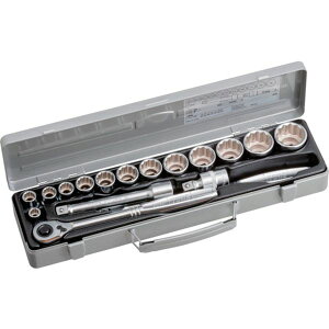�y���[�J�[�݌ɂ���z TONE(��) TONE �\�P�b�g�����`�Z�b�g �����p12.7mm 17�_�Z�b�g 12�p(10mm�`) 760M JP�X